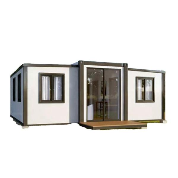 Quality Modern Design Folding Living Expandable Container House with PVC Sliding Window wholesale