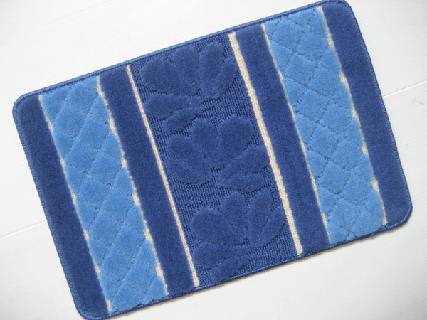 Custom made anti slip / Non-slip Floor Mats bath rug with latex backing for