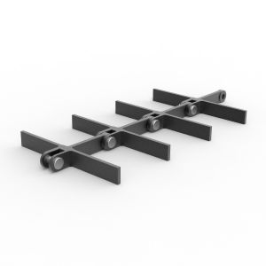 Drop Forging Large Buried Scraper Conveyor Chain 100mm Pitch