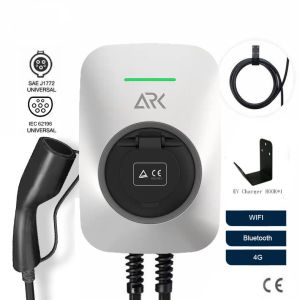 China APP Electric Car Charger 7kw Type 2 Type1 Gbt Plug Ev Charger Wallbox on sale