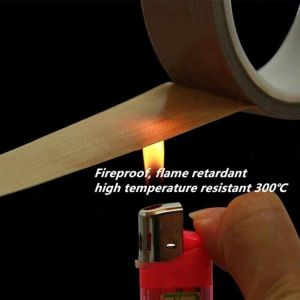 300 Degree Celsius Resistance Silicone Adhesive PTFE Tape For Vacuum Sealer