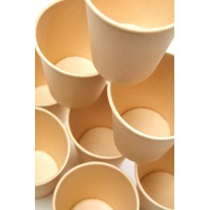 16 oz Biodegradable Disposable Drinking Coffee Cups, Eco Friendly Premium Party