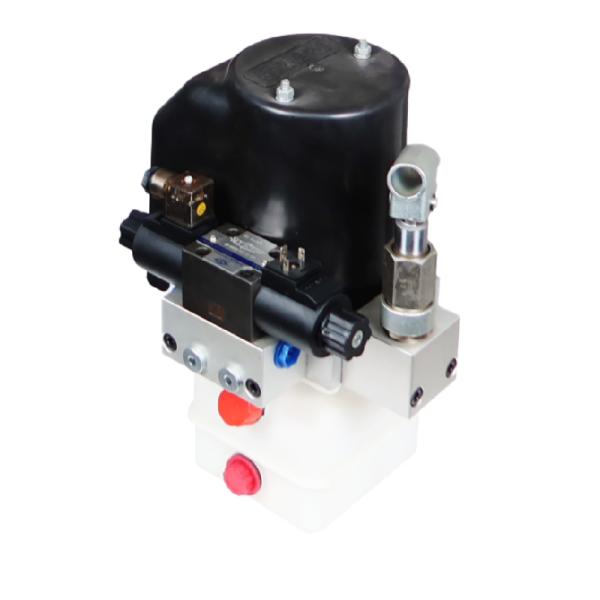 24V DC 1.6kw Double-Acting Hydraulic Power Pack For Trailer And Dump Truck