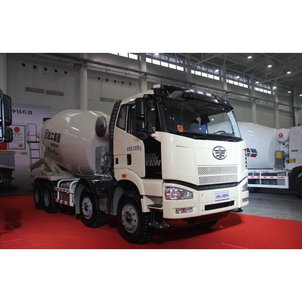 Quality Concrete Mixing Truck 6.5 Cubic FAW 8×4 Cement Mixer Euro 4 Single And Half Cabin LHD wholesale