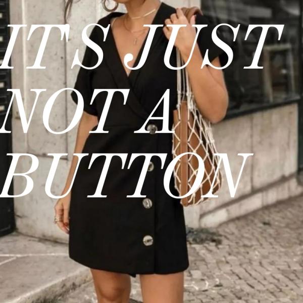 Fashionable Dress Bulk Plastic Snap Button Brown & Black DTM Fabric Stock Size