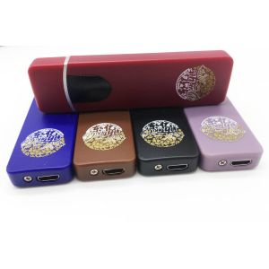 Customized USB Plastic Windproof Electronic Fingerprint Cigarette Lighter for