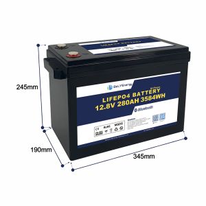 Maximum Discharge Current 200A 12V280AH LiFePo4 Battery Supporting Discharge