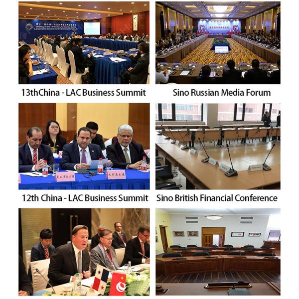 HUAIN Parliamentary Wired Meeting Microphone Table Digital Conference System Price