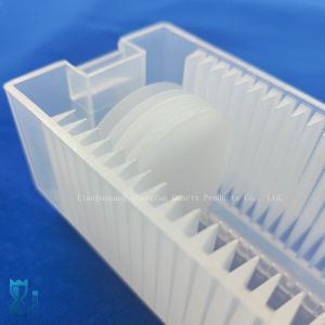 Factory Custom Cassette Single Sided Polished Disc Frosted Quartz Glass Ultra