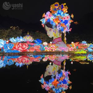Cheap Flower Fairy Chinese Traditional Lantern for Festival Exhibition for sale