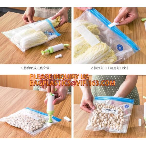 Meat Vegetable Fruit Keep Fres Kitchen Vacuum Bags Wrapper Packaging Storage Bag Roll Vacuum Food Sealer Saver Bag