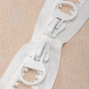 Black 5 Zipper Customized with Logo Zip Binder for Pillow Tent Bags Giant Teeth