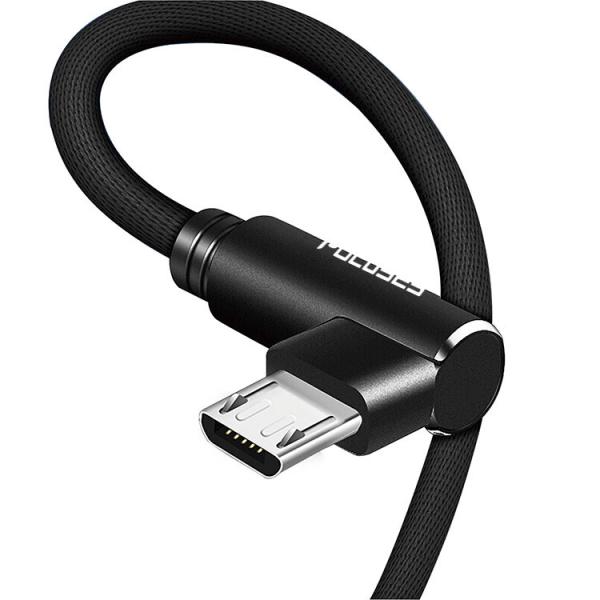 Focuses 90 Degree Micro USB Data Transfer Cable For Mobile Phone