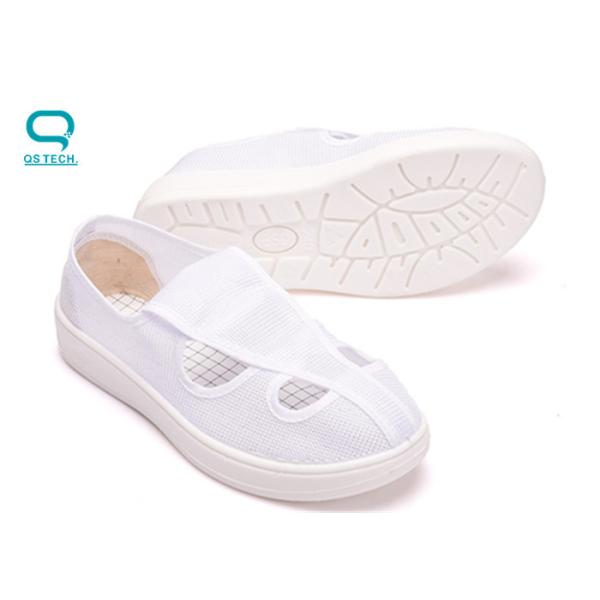 Quality Anti Static ESD Cleanroom PVC Shoes 106 - 109Ω Resistance wholesale