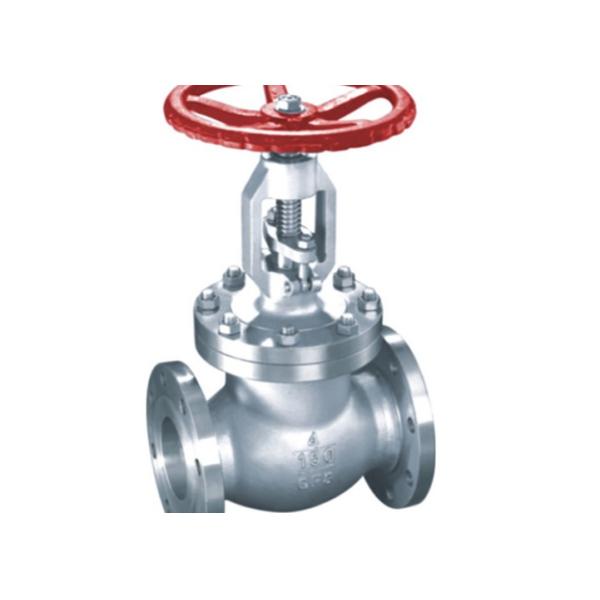 Through Shut Off DN15 Bronze Globe Valve Flanged End 5k Industrial Control