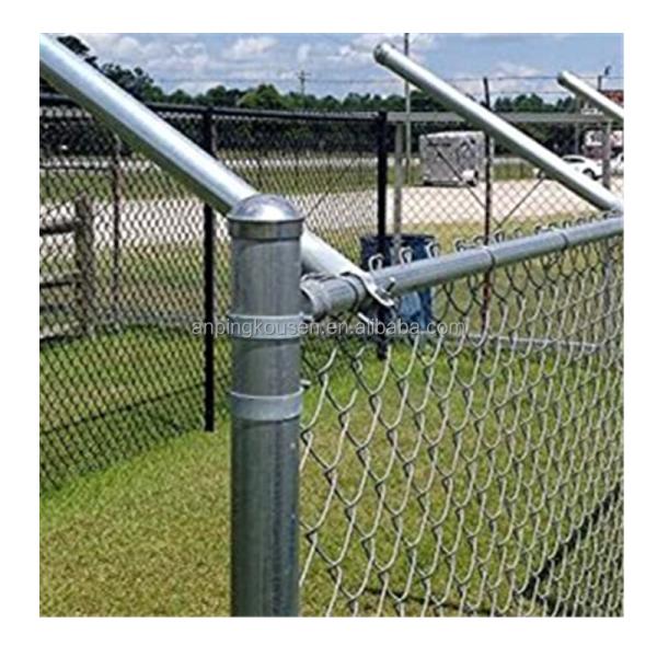 Hot Dipped Galvanized PVC Coated Diamond Chainlink Fence for Pressure Treated Fencing
