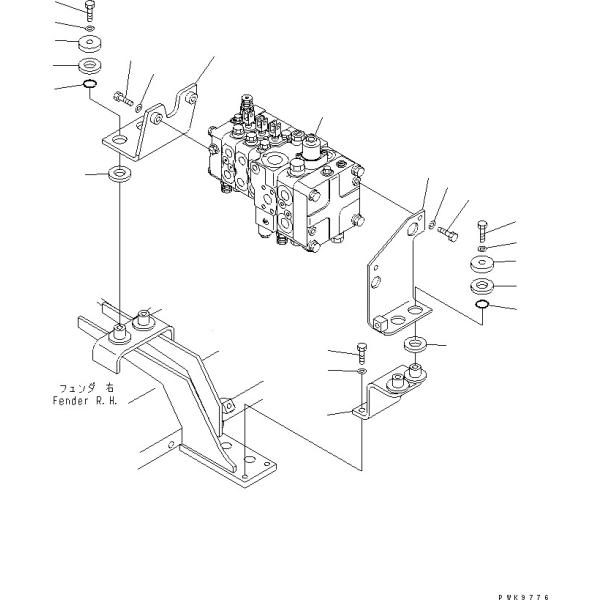 723-26-21360 723-26-21250 723-26-22250 723-26-22270 For Komatsu D61EX-15E0 D61EX