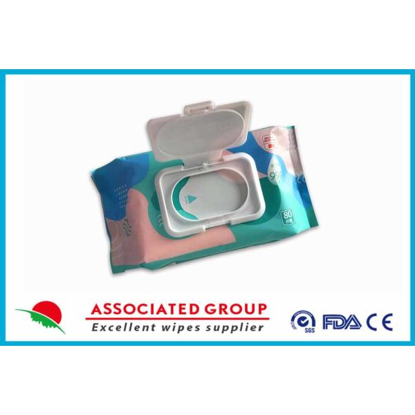 Quality MSDS Hygiene Antibacterial Wet Wipes 99.9% Sterilization Rate wholesale