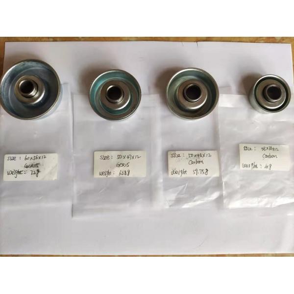 Non-Standard Zinc Stamped Steel Flange Bearings 27x51x16 Mm