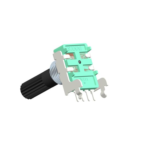 Low Price Single Gang Rotary Potentiometer Plastic/Metal Shaft Through Hole/DIP