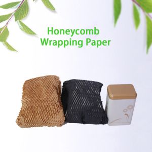 Custom Made 50CM*50M Honeycomb Wrapping Paper Eco Friendly