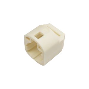 White Code B FAKRA HSD Connector PCB Mount RF Coaxial For GPS