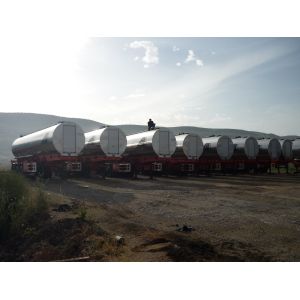 China 30000L Hot Asphalt Trailer 30 M3  40 M3  50 M3 Customized Pump Capacity on sale