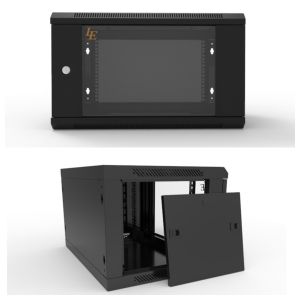 Cheap LE WS3 600*450 Disassembled Packing Wall Mounted Server Cabinet Rack for sale