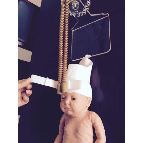 Quality Y Style Disposable Baby Products Newborn Elastic Cap With Breathing Tubes wholesale