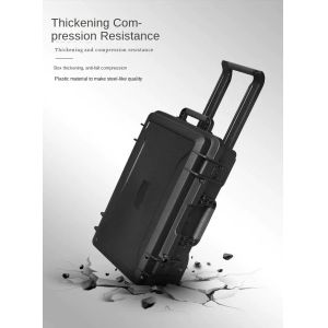 Custom Hard Plastic Flight Case 600x425x300mm IP67 Waterproof