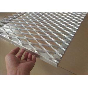 Expanded Aluminum Wire Mesh , Metal Wire Mesh For Building Wall Materials