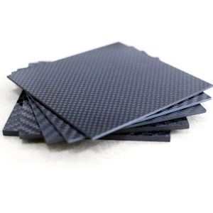 High Pressure Resistance Carbon Fibre Sheet 2mm - 1.5 Mm X 500mm X 500mm