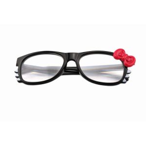 Firework Plastic Diffraction Glasses , Hello Kitty Rainbow Glasses