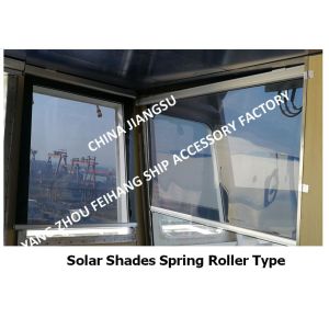 IMPA150721-Solar Shades Spring Roller Type,Boat cockpit shade roller blind