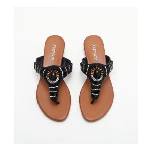 BS162 588-1 Flip-On Beach Shoes Slippers New Summer Fashion Outer Wearing