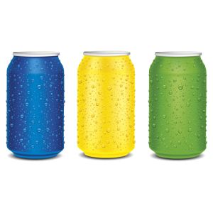 330ml 500ml Drink Matt Printing Aluminum Beverage Can