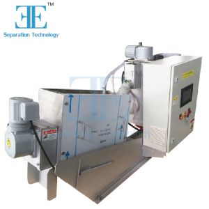 Screw Press Sludge Dewatering Machine 9.6-120m3/h Capacity