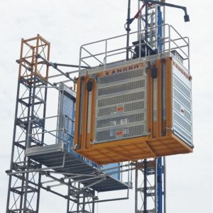 Fully Intelligent Control Construction Hoist SC200 FIC-07 Rack And Pinion Lift