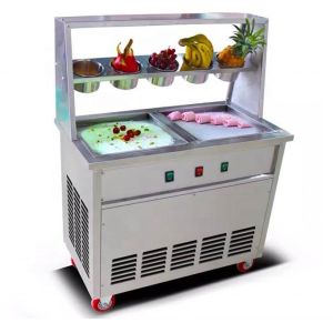 Cheap Automatic Defrost Button for 23 Years Cold Stone Marble Slab Top Fry Ice Cream Machine for sale