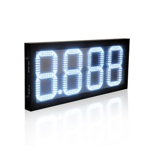 Cheap Outdoor Steel Casing 8&quot;-32&quot; Digit Height IP65 7 Segment LED Gas Signs for Gas Station for sale