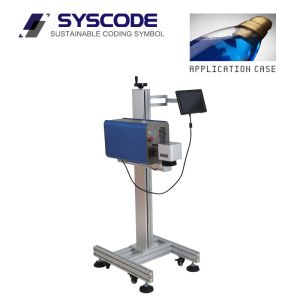 IP54 Rated Fiber Laser Marking Machine Home Care Counterfeit Prevention Metal