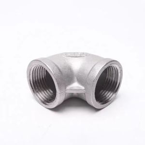 THREADED Stainless Steel Pipe Fitting SS 201 304 316 316L 90 Degree Casting NPT