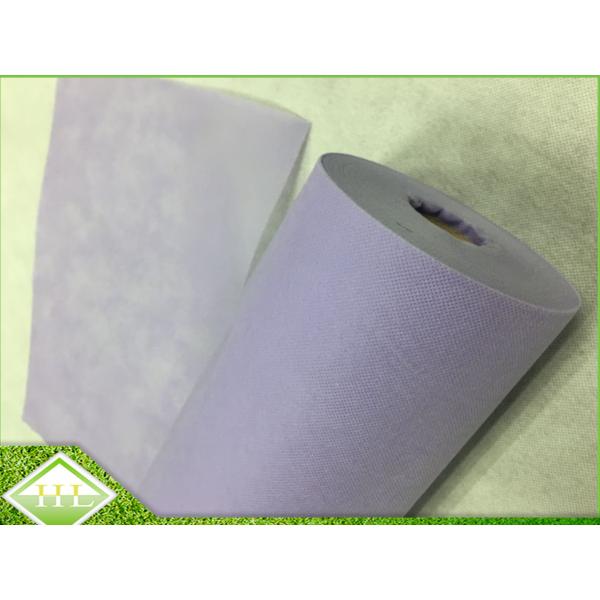 100% Polypropylene Nonwoven Fabric , Perforated TNT Pre cut Table Cloth 1m x 1m