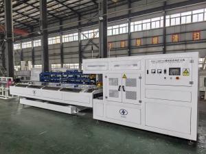 Cheap PVC pipe belling machine with four station / double cavities / single head station for U type and R type for sale