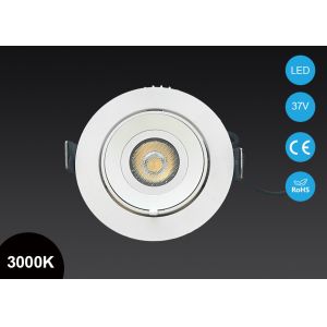 Unique Design CE RoHs Approved IP54 Adjustable 7W Wall Washing COB LED Recessed