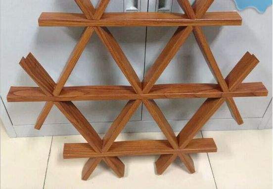 Quality Outlet Extruded Grille Triangle Shaped Ceiling Design  Light Weight wholesale