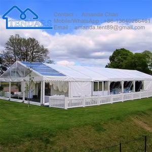 Waterproof / Fire/Flame Restardant Aluminum Transparent Wedding Party Canopy