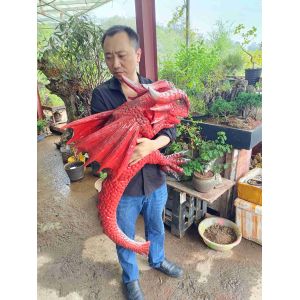 Hand Control Animatronic Realistic Dinosaur Baby Puppet Customized