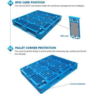 Light weight one time plastic pallets for transport and storage, Heavy duty