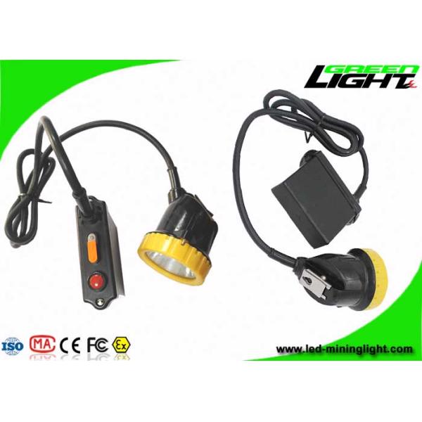 3.7W High Lumen Coal Miners Lamp 50000 Lux IP67 Waterproof 11.2Ah Big Battery Capacity